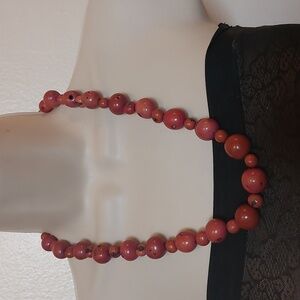 Eco Friendly Natural Pambil Seeds Bead Necklace